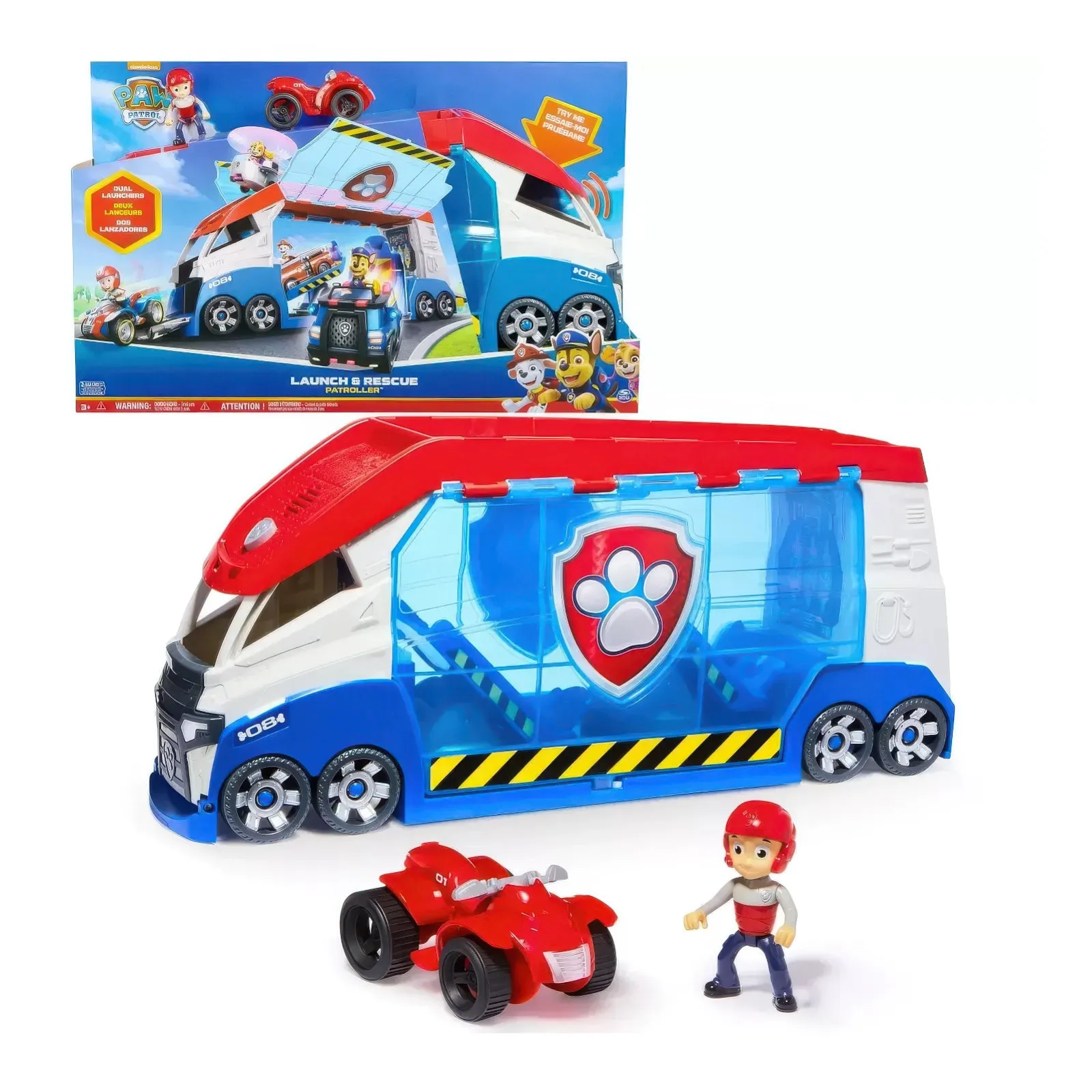 PAW PATROL Launch'n Rescue PAW Patroller Team Vehicle