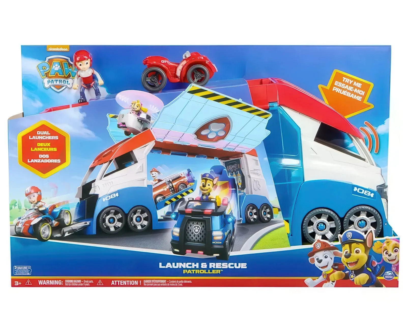 PAW PATROL Launch'n Rescue PAW Patroller Team Vehicle