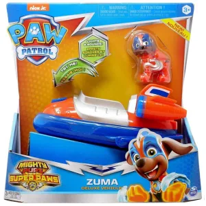 PAW Patrol Mighty Pups Themed Vehicle Zuma Deluxe Vehicle