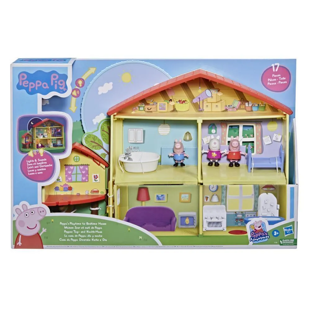 Peppa Pig Playtime To Bedtime House