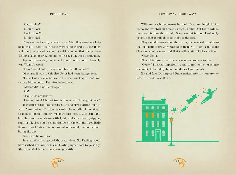 Peter Pan: Illustrated with Interactive Elements