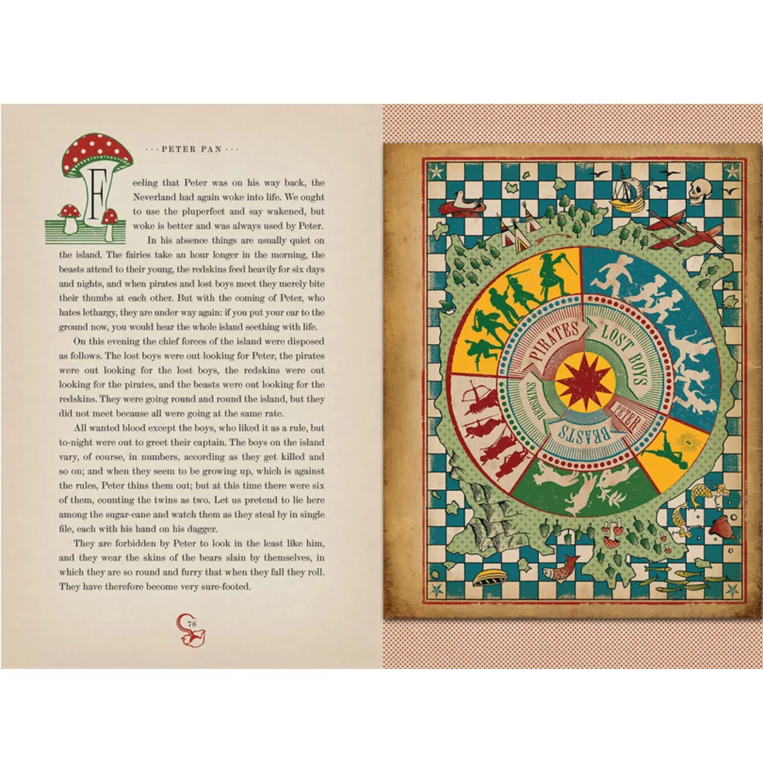 Peter Pan: Illustrated with Interactive Elements