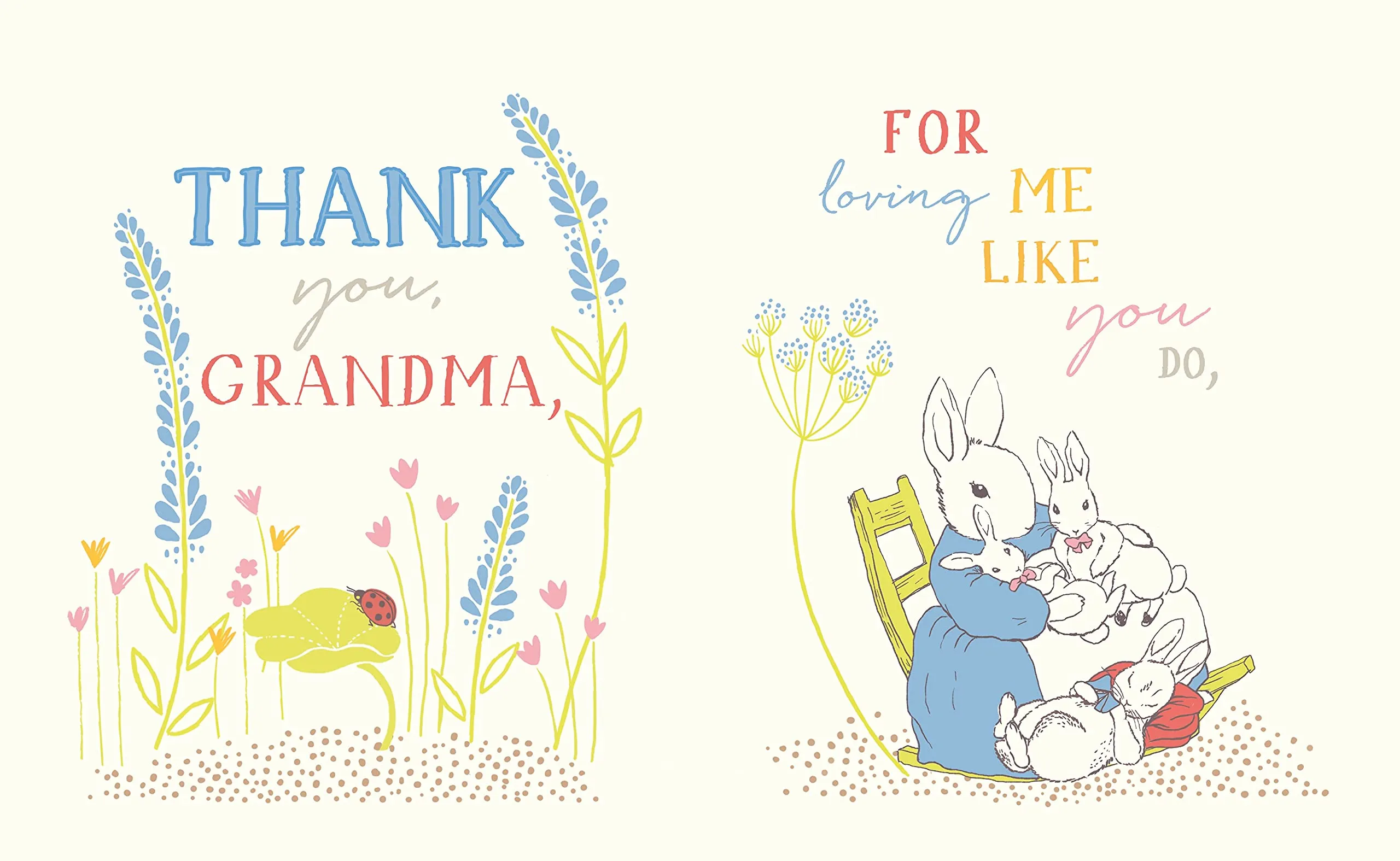 Peter Rabbit I Love You Grandma