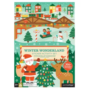 Petit Collage Stickers Book - Xmas