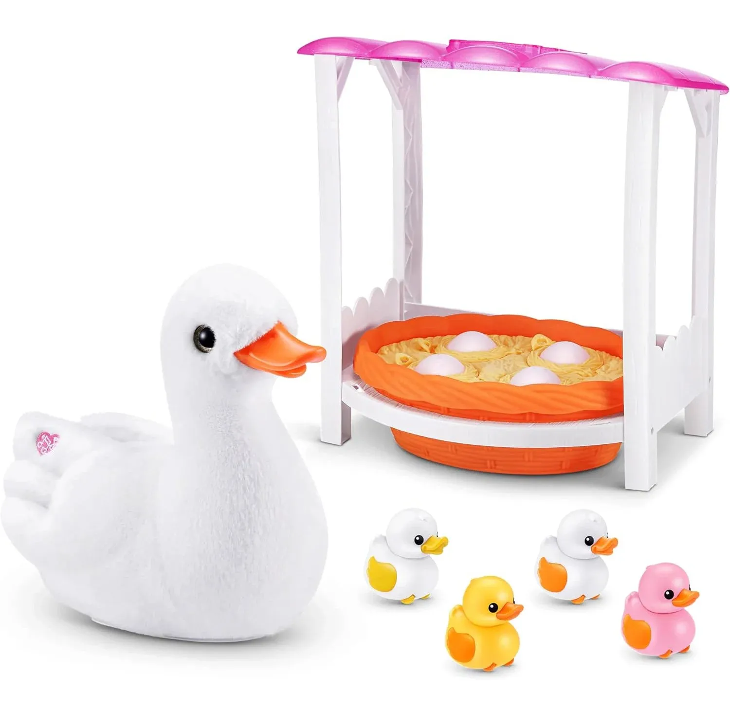 Pets Alive by ZURU Mama Duck & Baby Surprise Plush Set