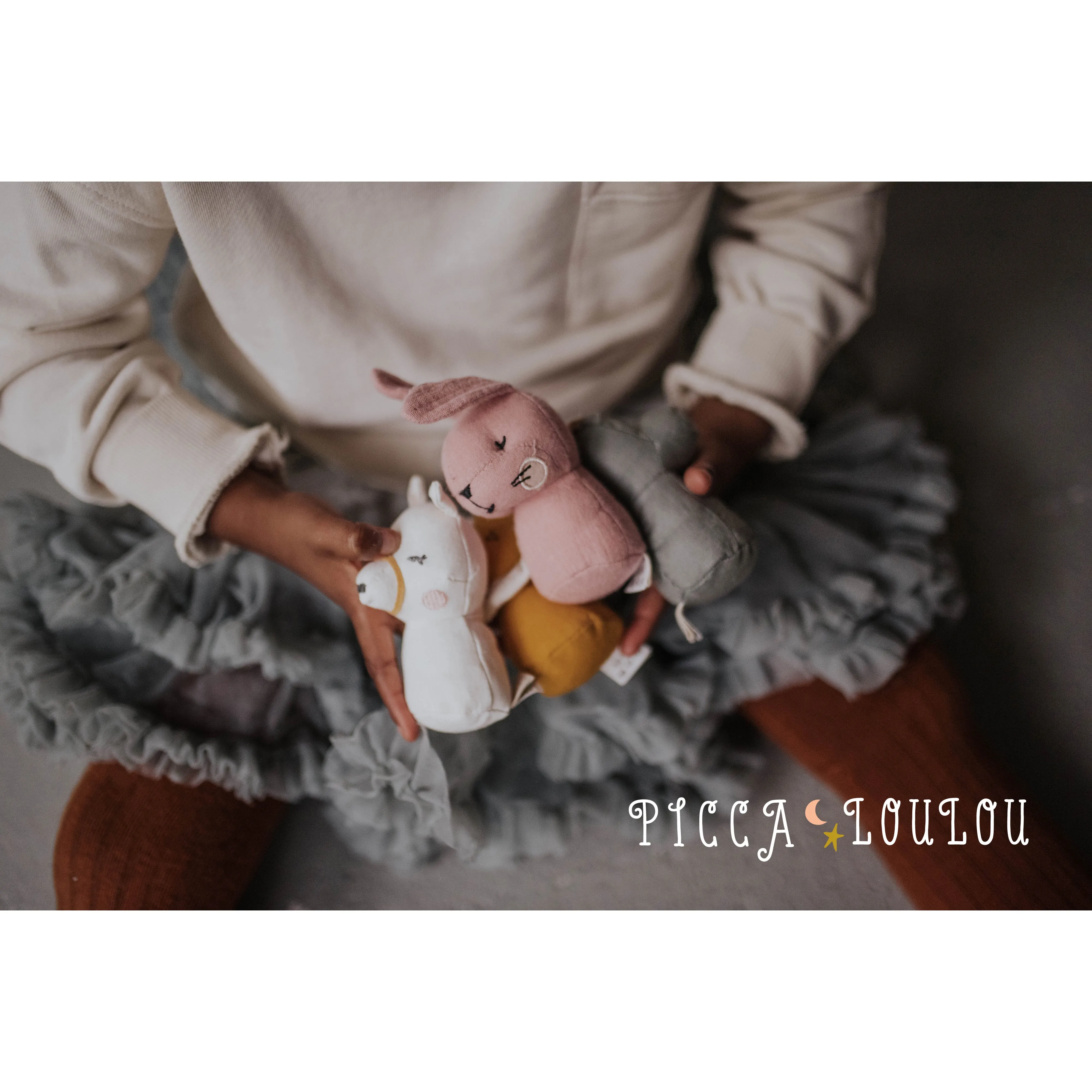 Picca Loulou Mini Rattle - 10cm (1pc)