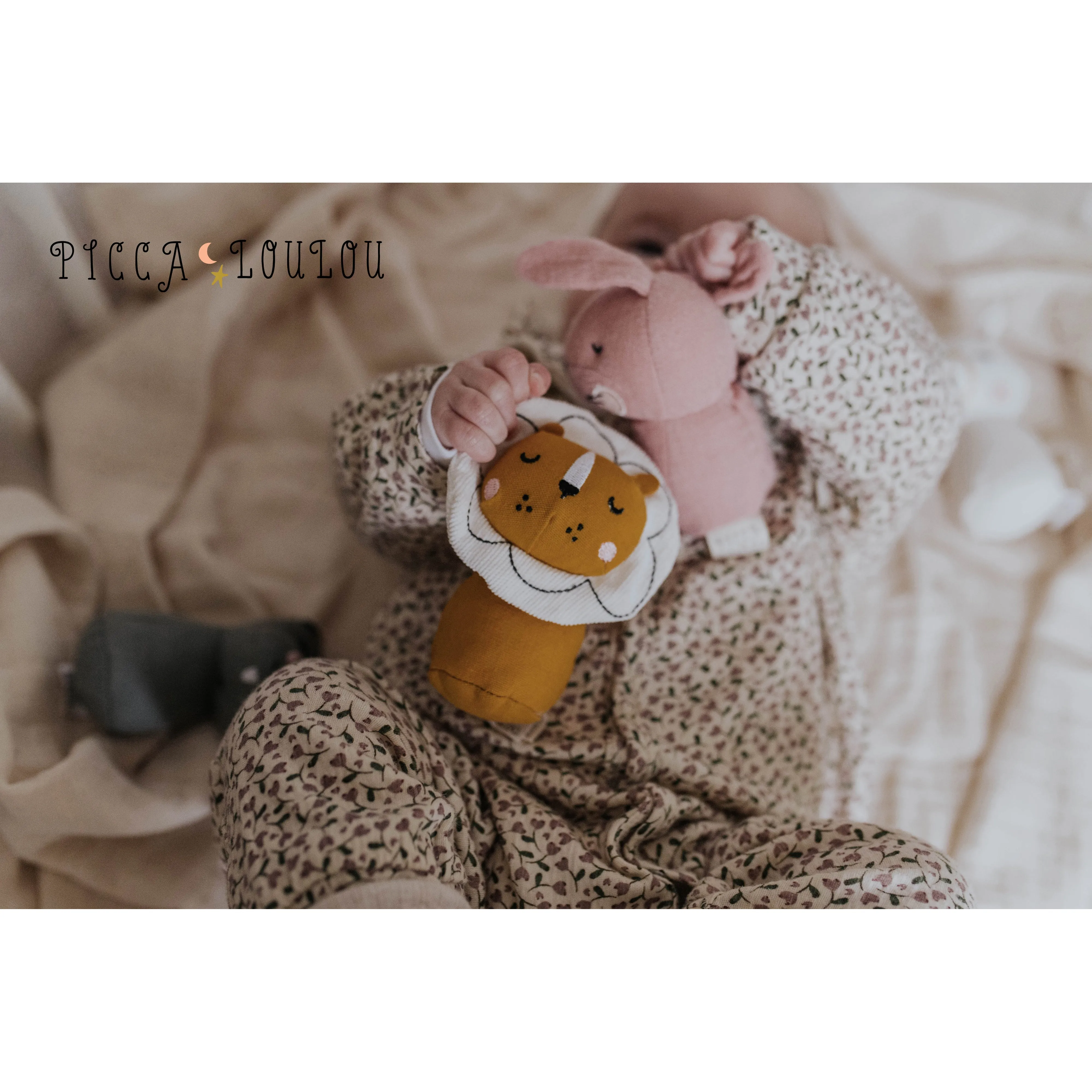 Picca Loulou Mini Rattle - 10cm (1pc)