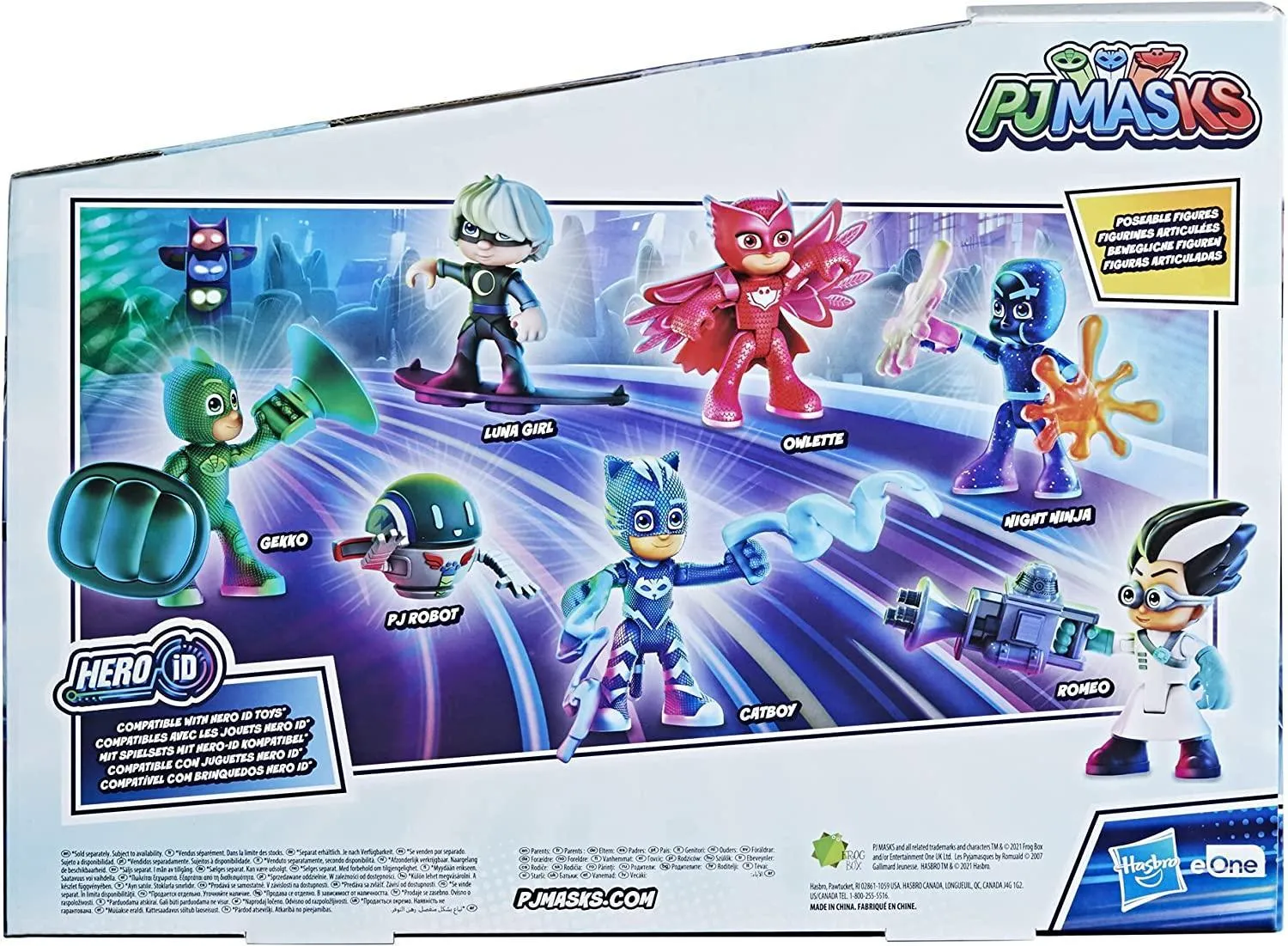 PJ MASKS Hero and Villain Figure Set