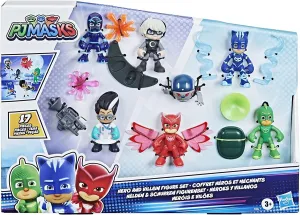 PJ MASKS Hero and Villain Figure Set