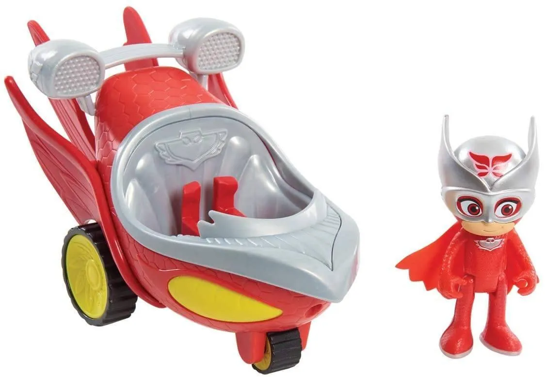 PJ Masks Speed Booster Vehicle & Figure - Owl Glider