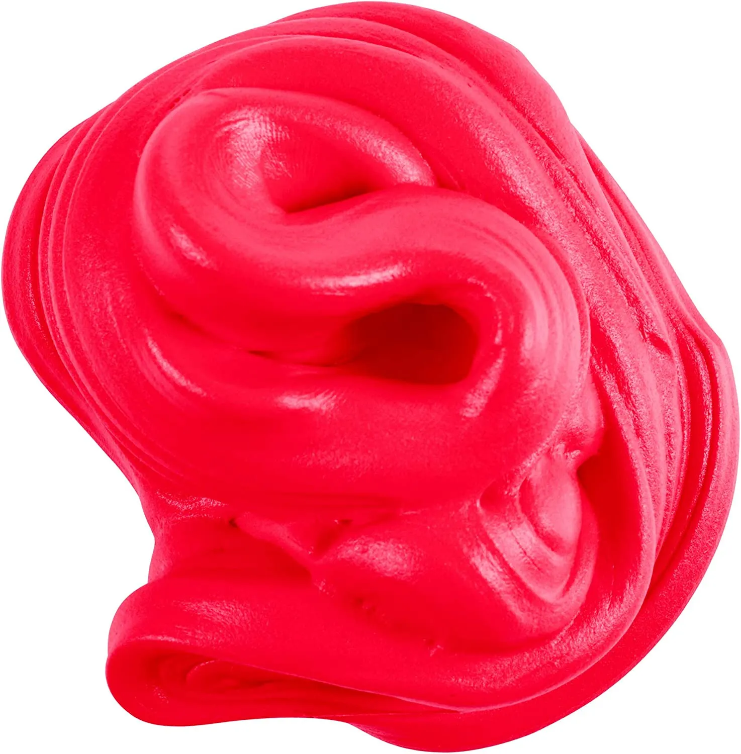 Play-Doh Super Cloud Slime Single Can Neon Red