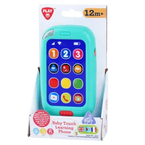 Playgo Toys Ent. Ltd. Baby Touch Learning Phone Blue