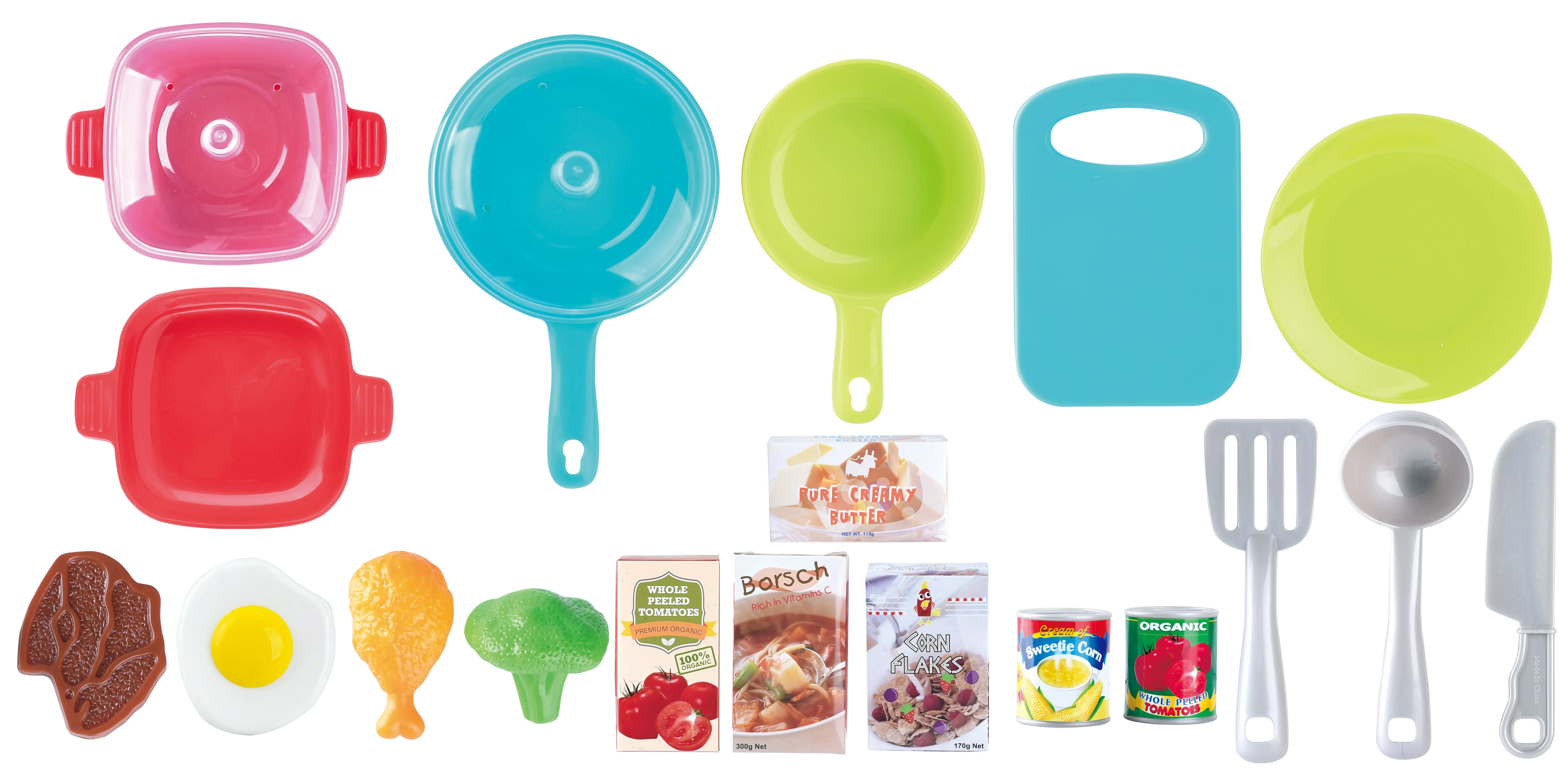 Playgo Toys Ent. Ltd. Kitchen Tools & Food Set