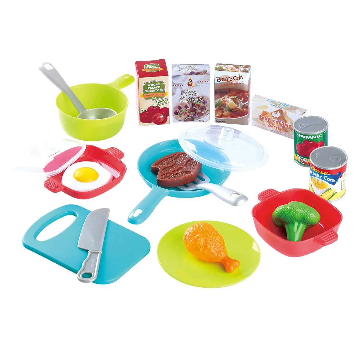 Playgo Toys Ent. Ltd. Kitchen Tools & Food Set