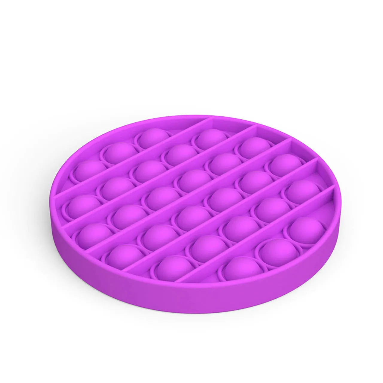 POPIT FIDGET TOY CIRCLE ASSORTED COLOURS
