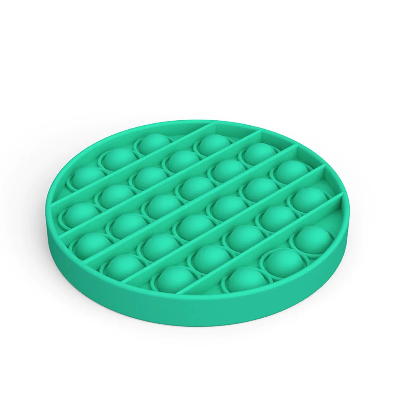 POPIT FIDGET TOY CIRCLE ASSORTED COLOURS