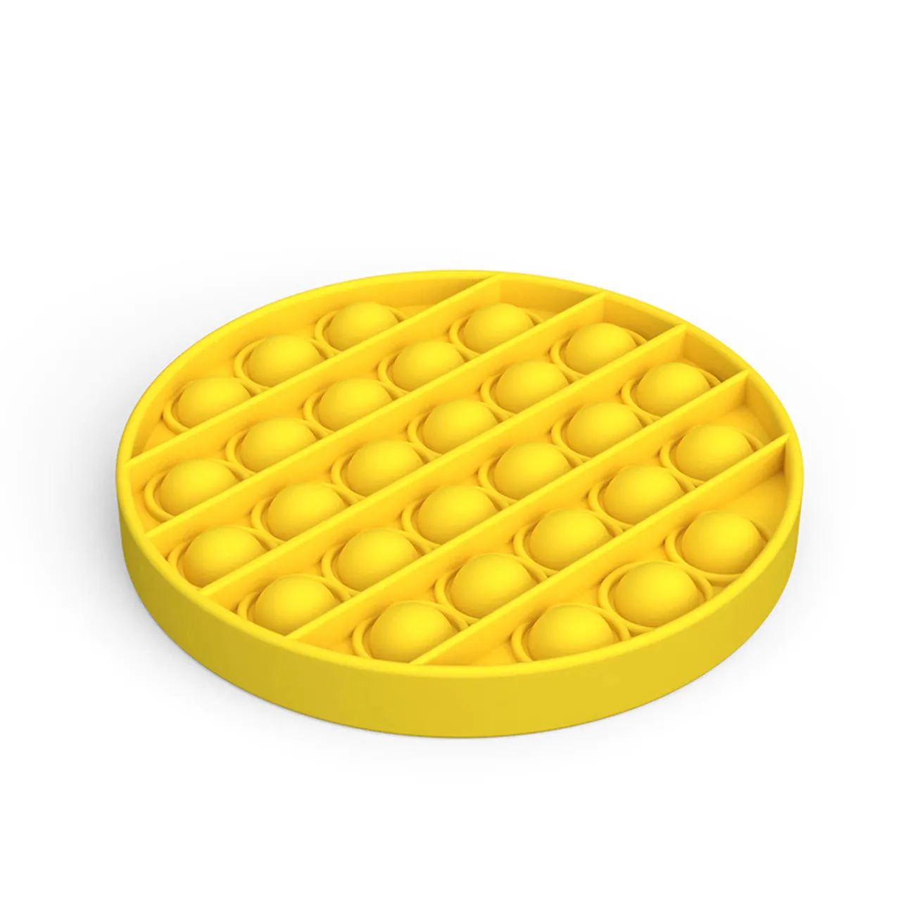 POPIT FIDGET TOY CIRCLE ASSORTED COLOURS