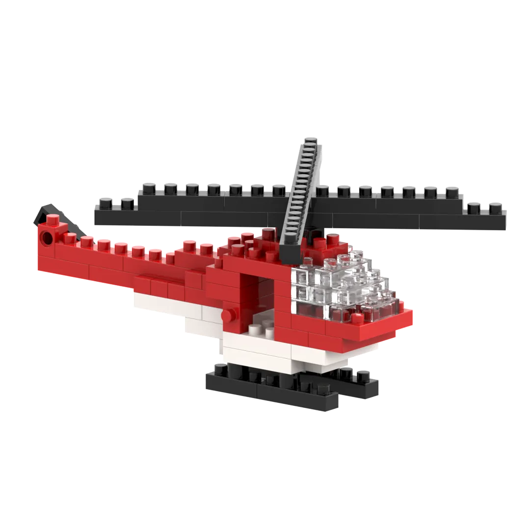 Postcard Helicopter