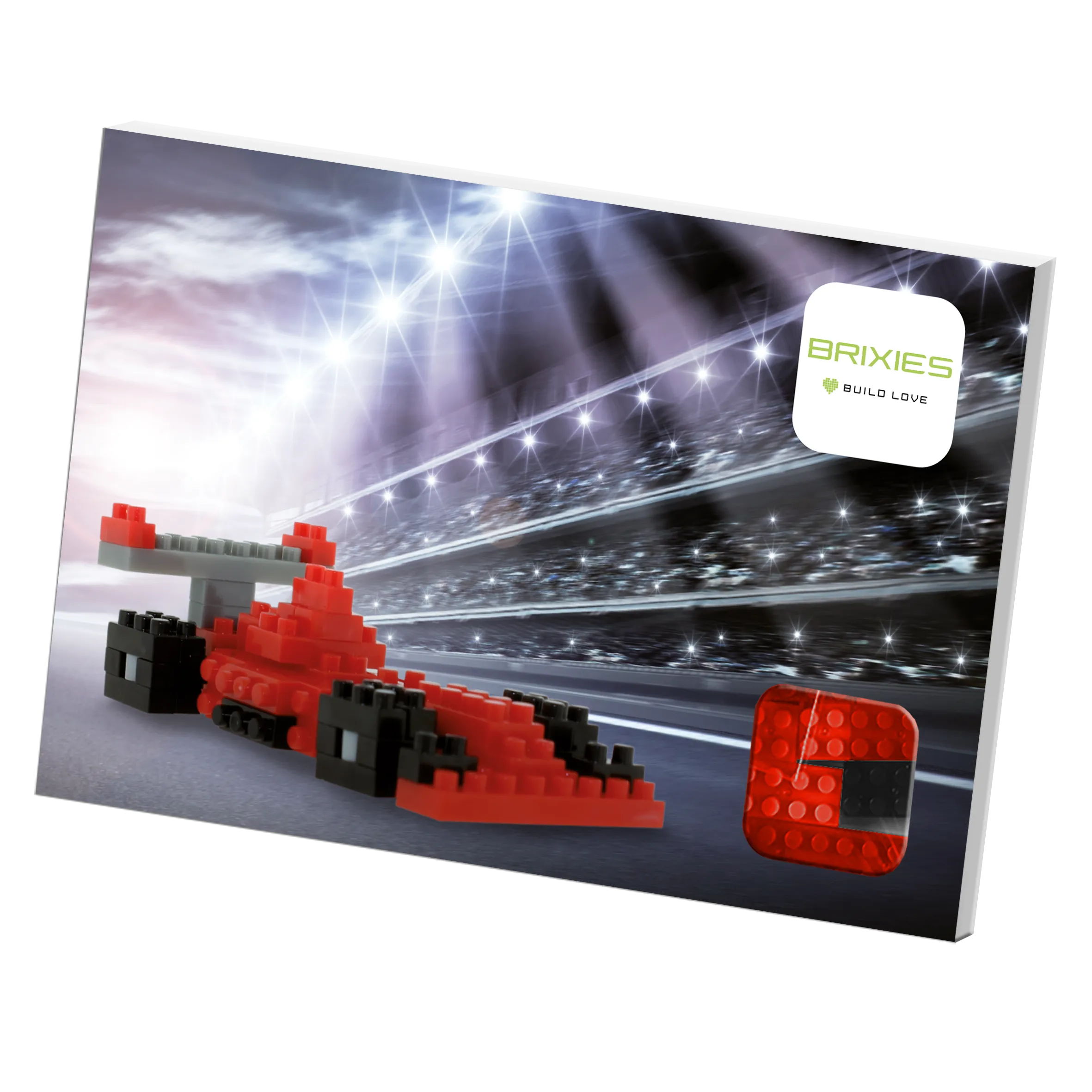 Postcard Racing Car