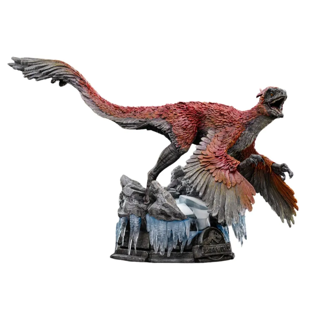 Pyroraptor Statue By Iron Studios