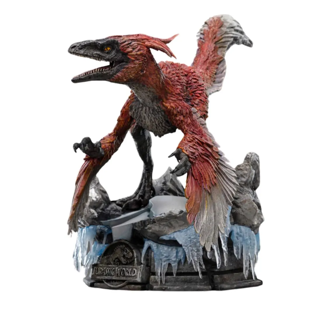 Pyroraptor Statue By Iron Studios