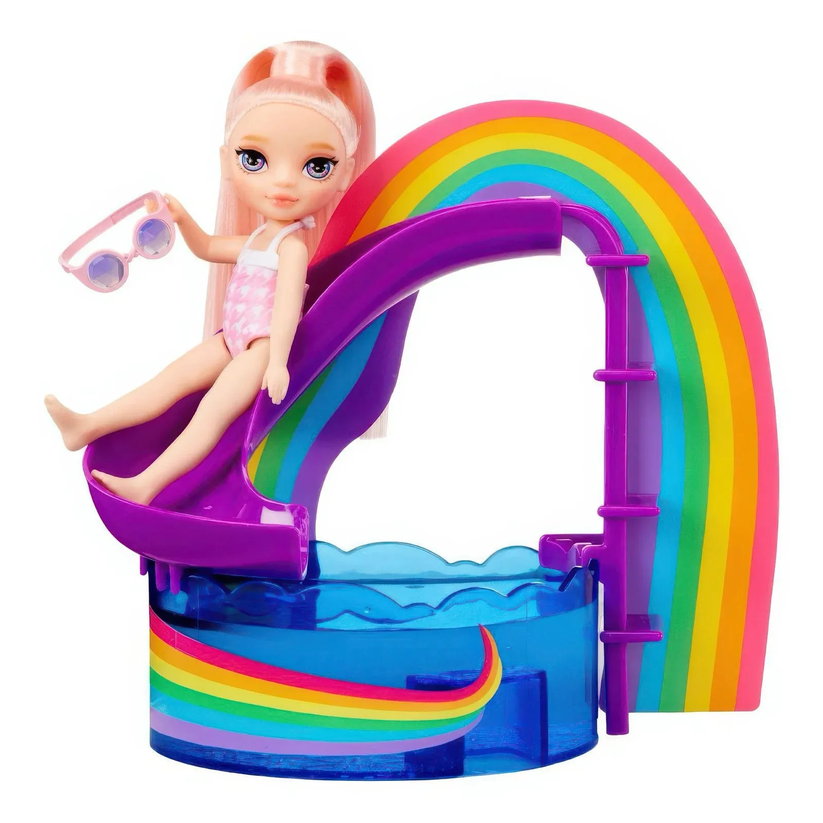 Rainbow High Little Pool Day with Blush Playset