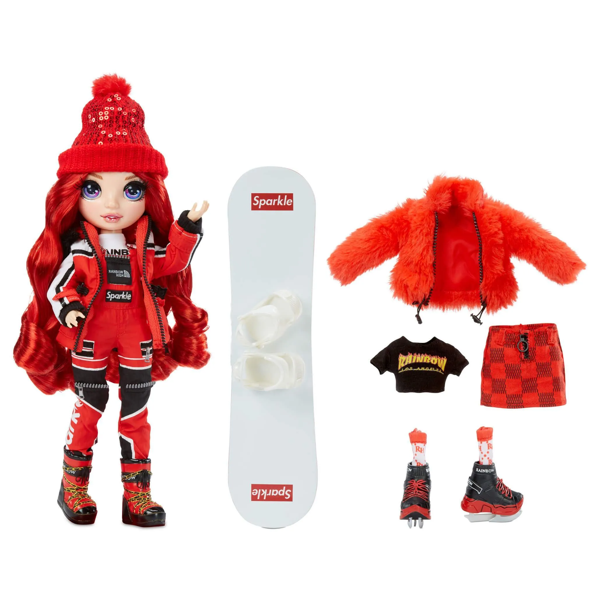 Rainbow High Winter Break Fashion Doll Ruby Anderson