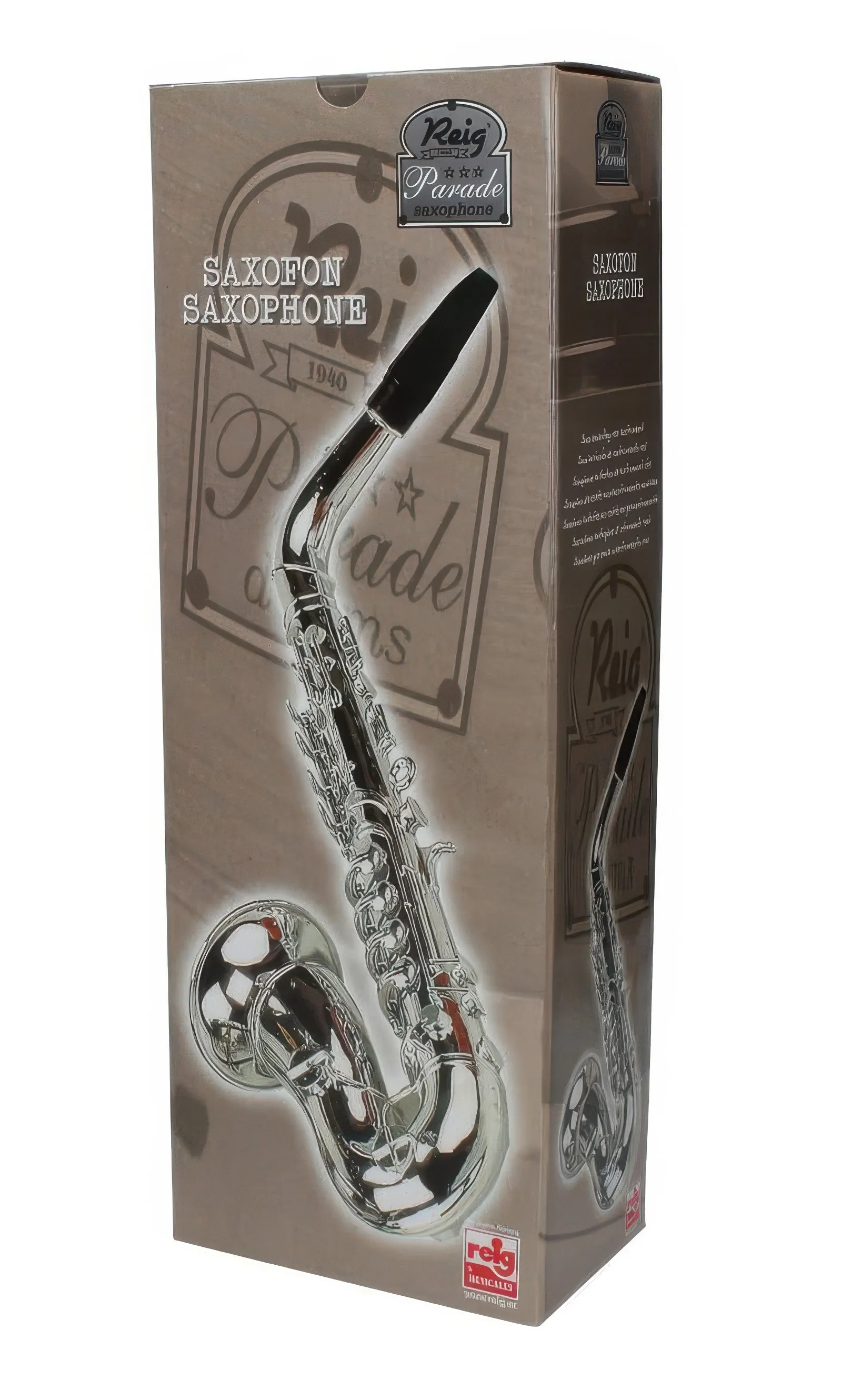 REIG 284 Deluxe Saxophone Silver