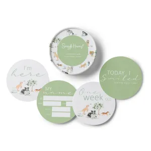 Reversible Milestone Cards | Dog Park   Seedling
