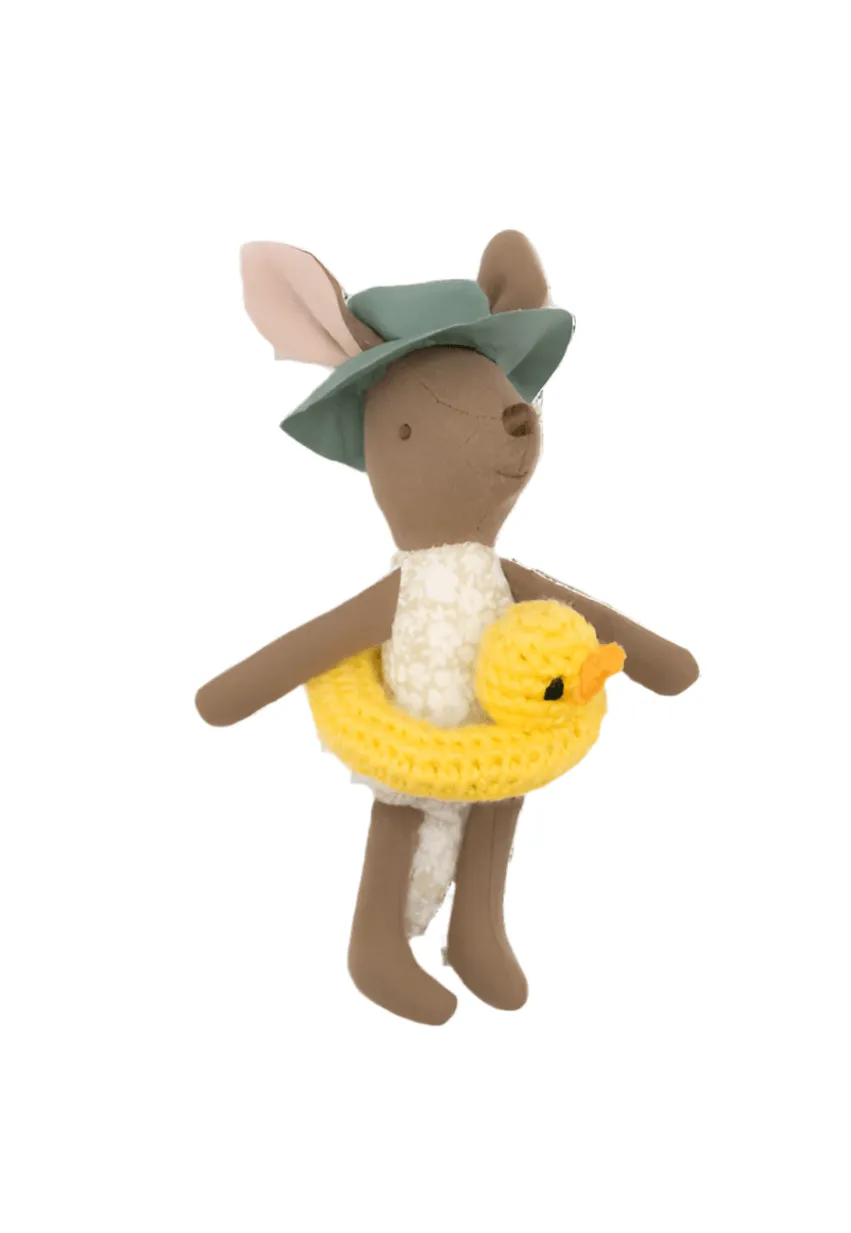 Rugaroo The Duck Floatie | Kangaroo Doll Accessory: NEW ARRIVAL SOLD OUT