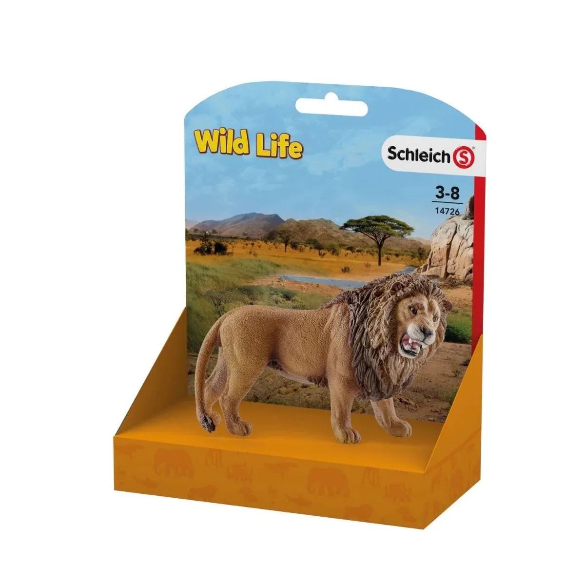 SCHLEICH 14726 Roaring Lion Figure