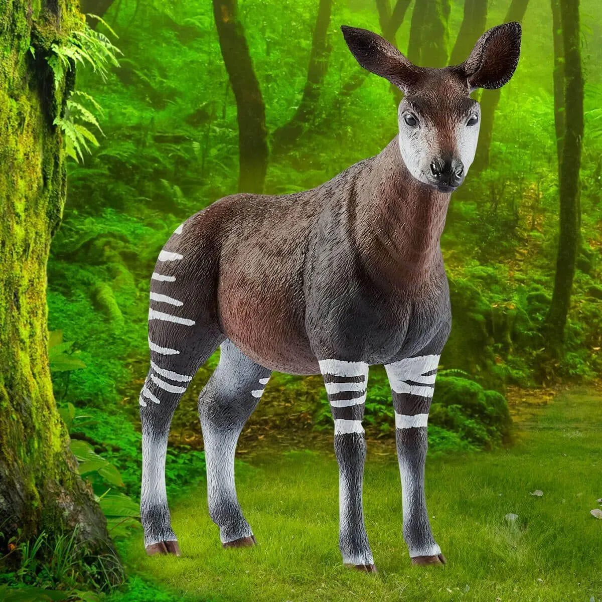 Schleich 14830 Okapi Giraffe Figure