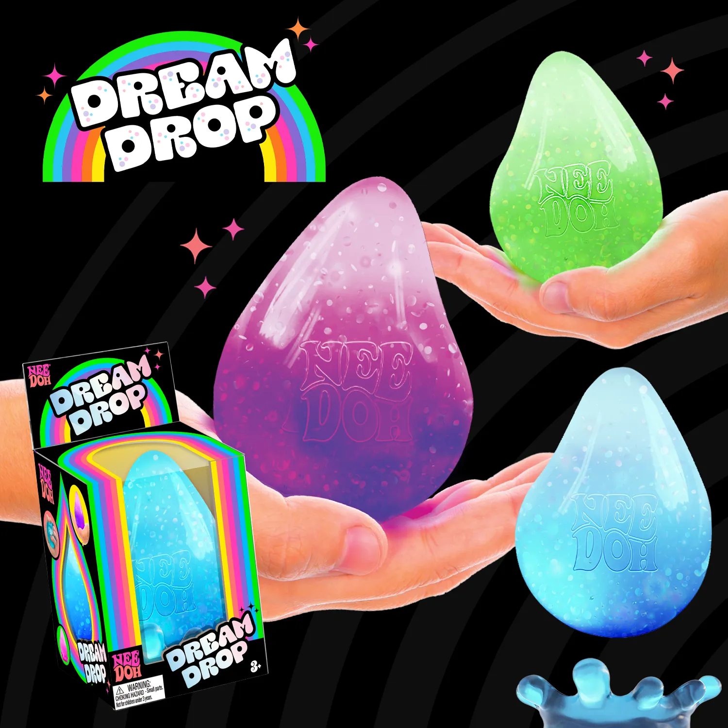 Schylling Dream Drop NeeDoh Assorted Styles
