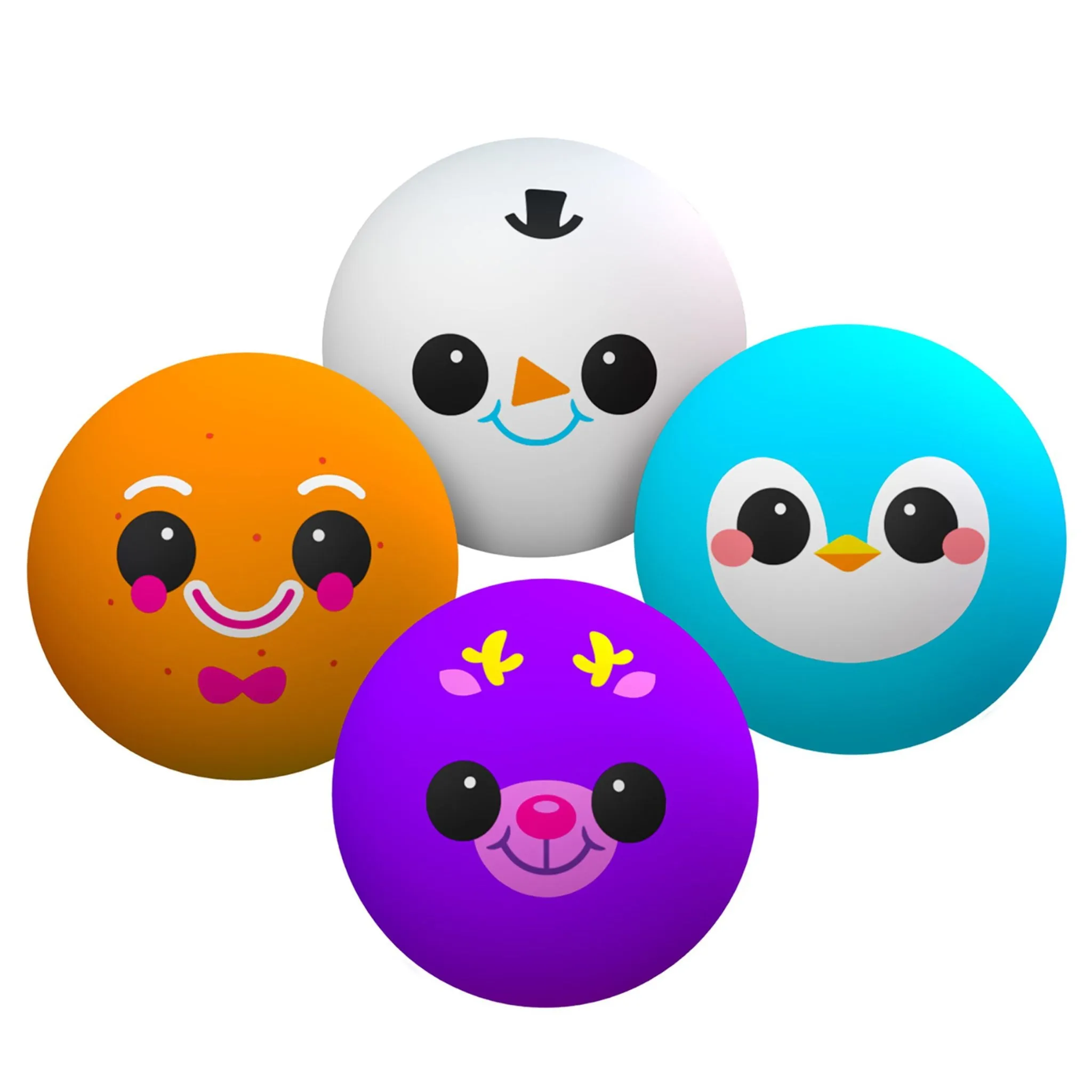 Schylling NeeDoh Squishmas Squishkins