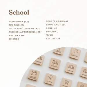 Second Scout Picture Tiles | School Set