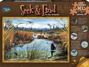 SEEK & FIND 300XL PIECE PUZZLE SERIES 2 IN THE WETLANDS