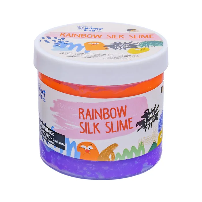 Sensory Lab Rainbow Silky Slime