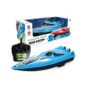 Sharper Image RC Boat Racers - Blue