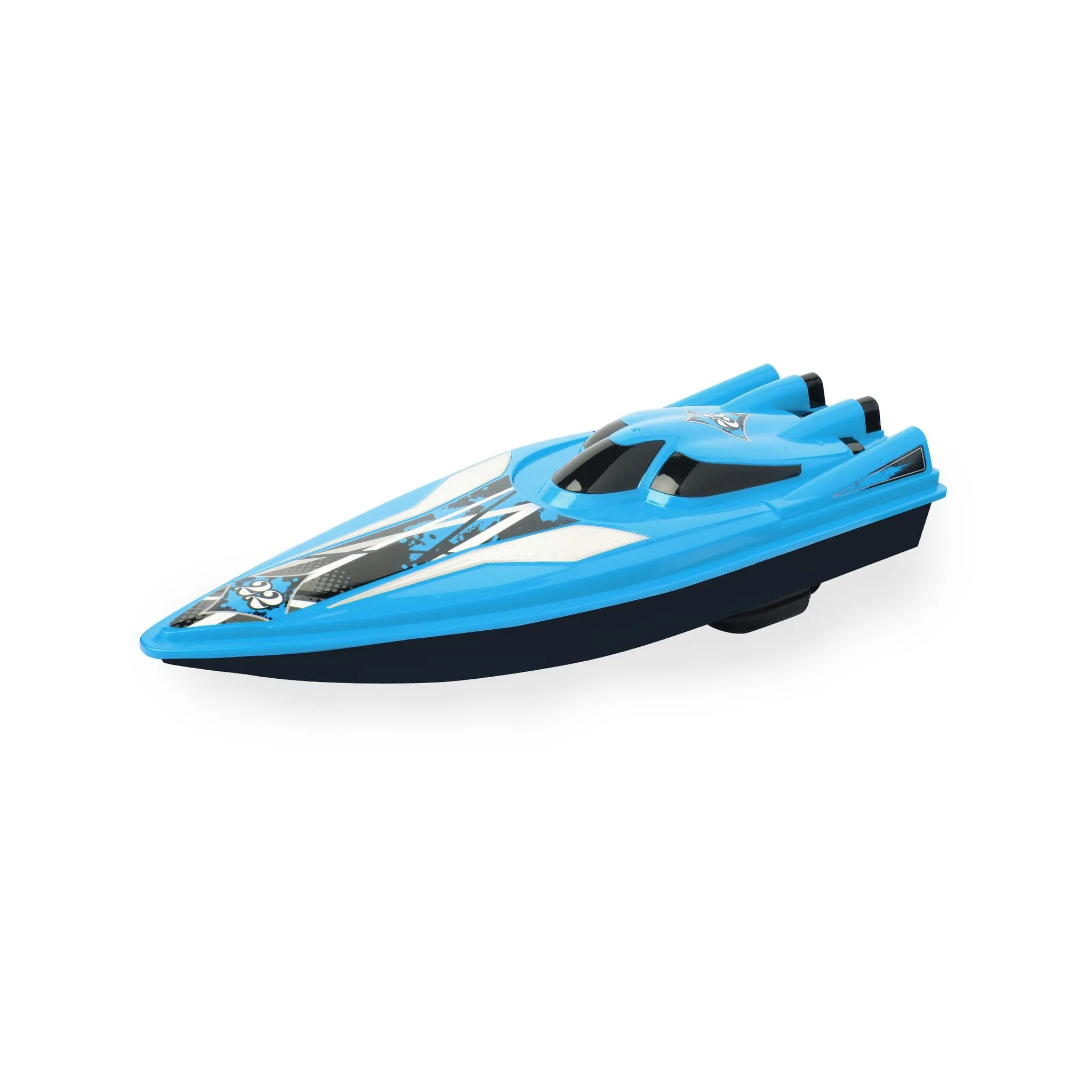 Sharper Image RC Boat Racers - Blue