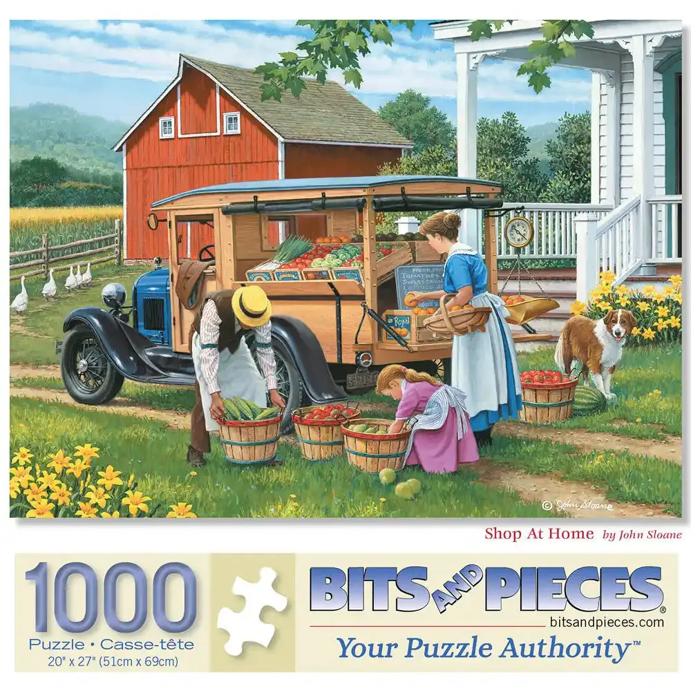 Shop At Home Jigsaw Puzzle Bits and Pieces