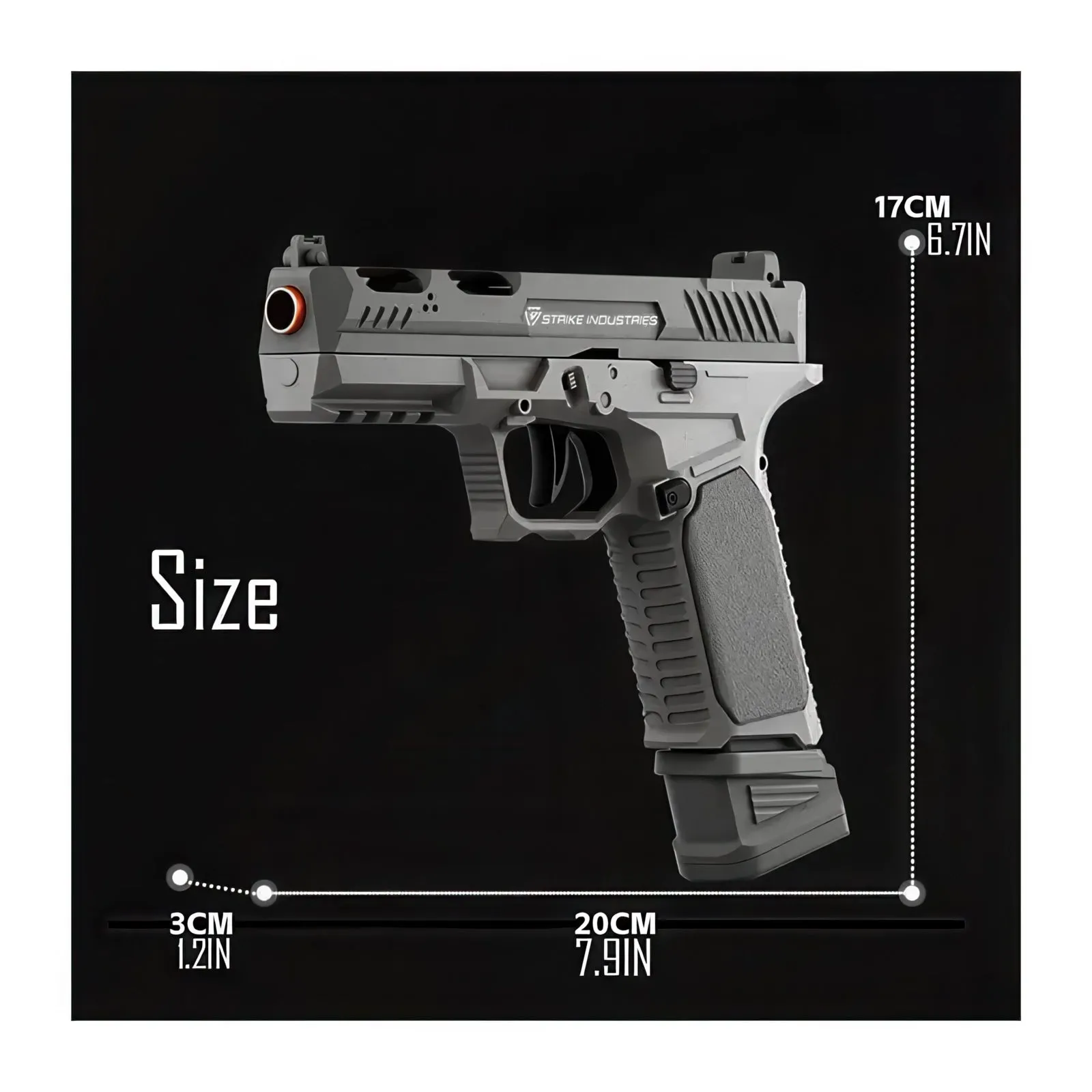 SIG17 Semi-Automatic Outdoor Toy Gun