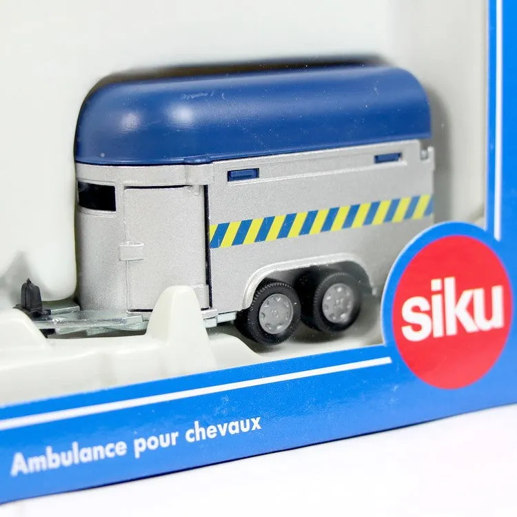 Siku 2310 1:55 Vw Amarok Horse Ambulance With Float & Horses
