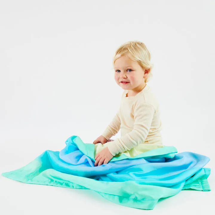 Silk Baby Blanket | Sea