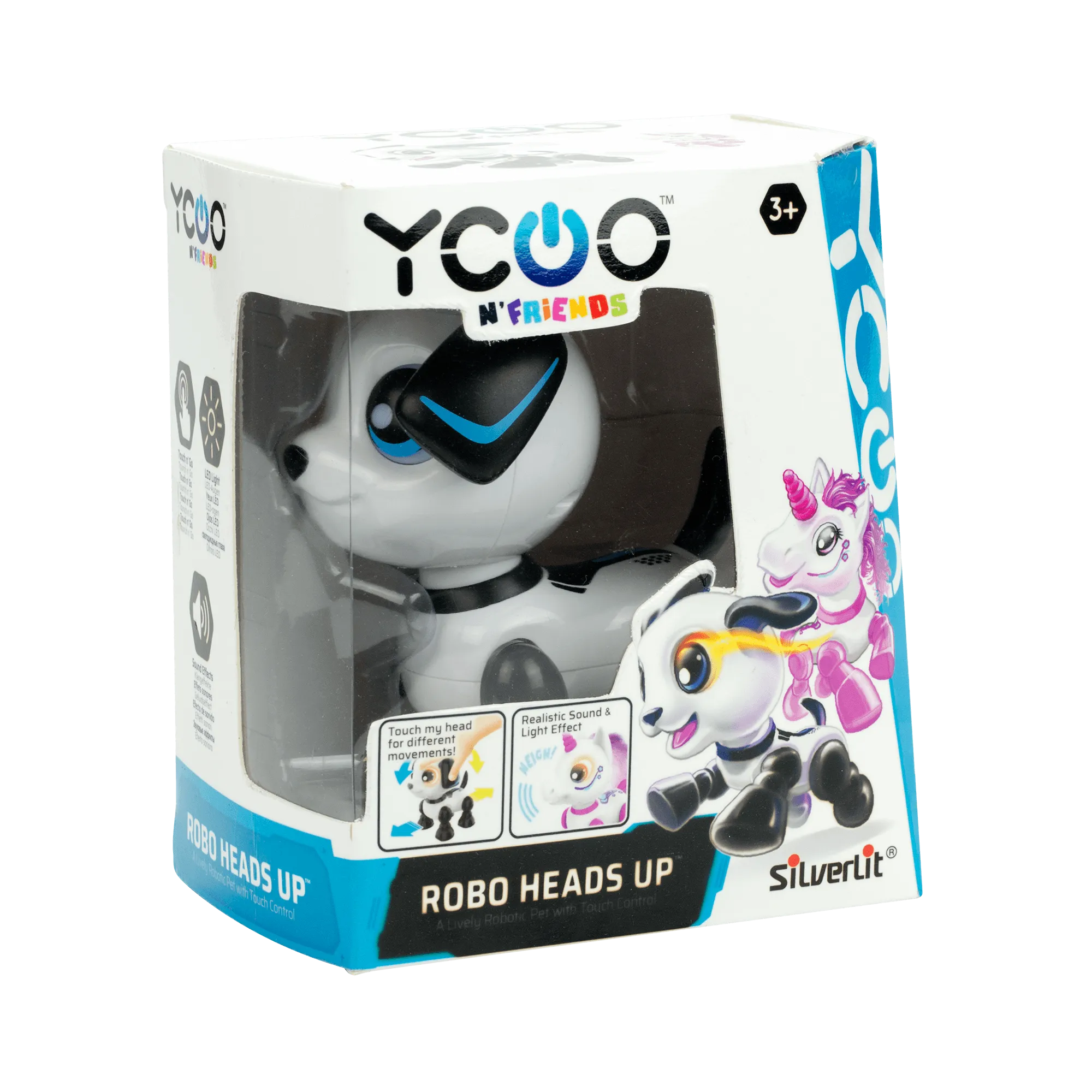 Silverlit Ycoo N' Friends Robo Heads Up Dog