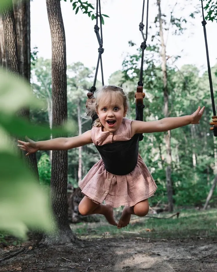 Solvej Child Swings - Slate Grey