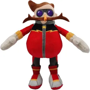 Sonic Clip On Plush - Dr Eggman