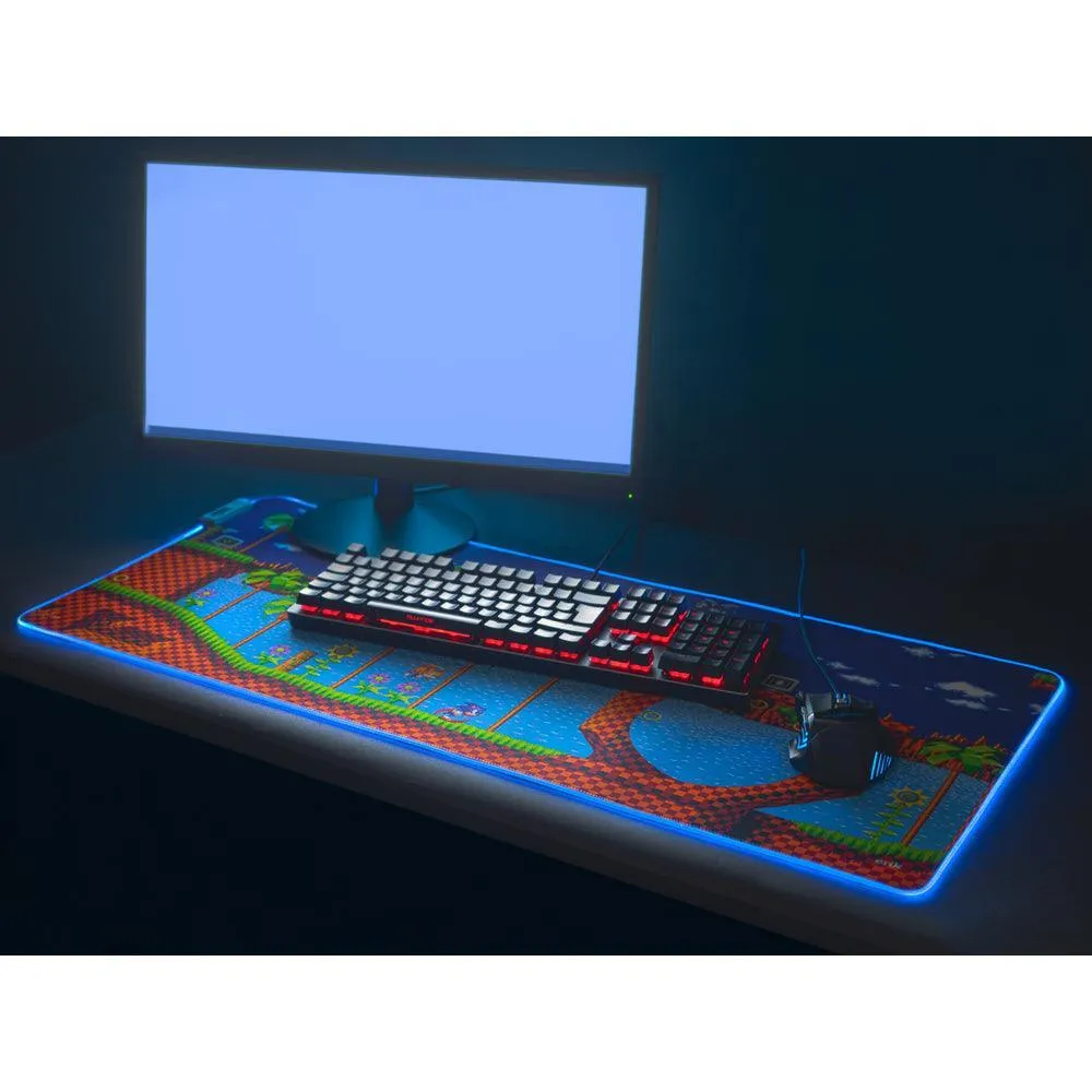 SONIC XXL Mouse Pad With LED Lights