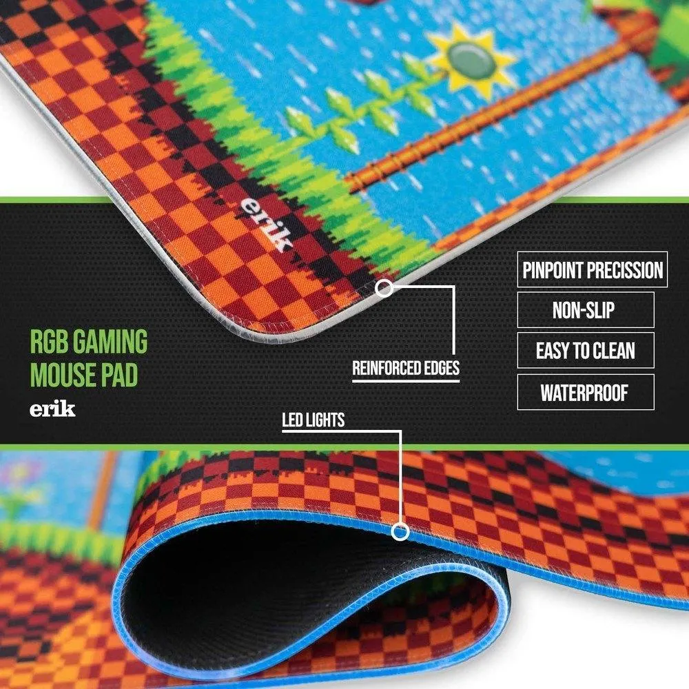 SONIC XXL Mouse Pad With LED Lights
