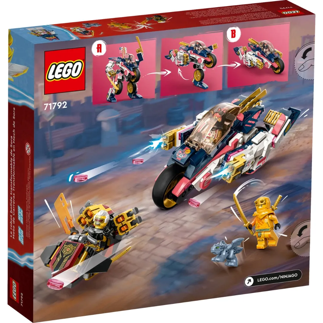 Sora's Transforming Mech Bike Racer by LEGO