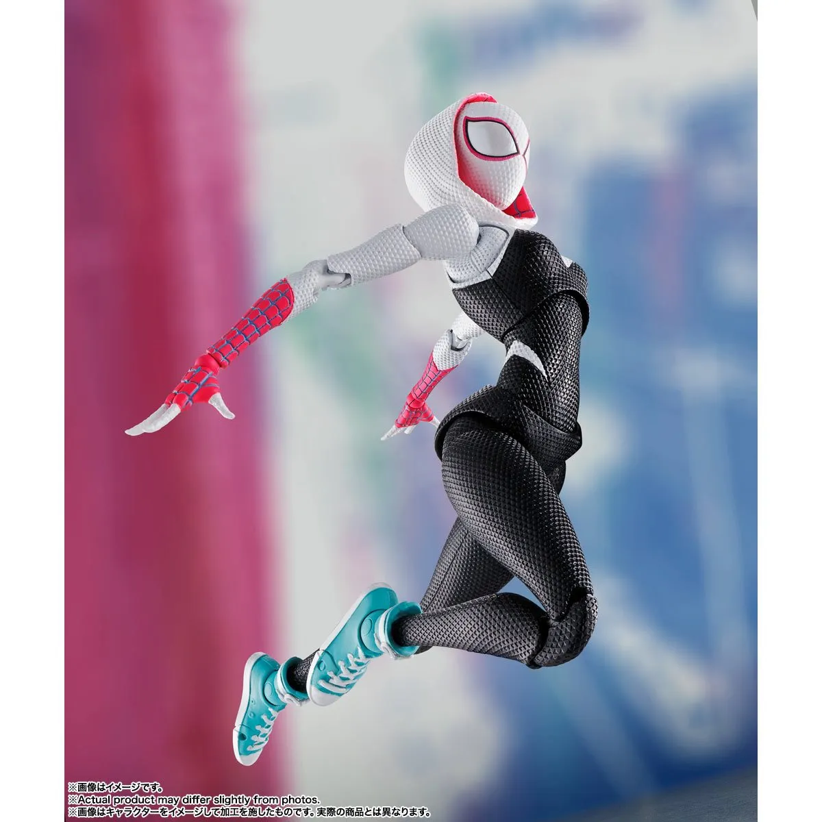 Spider-Man Across the Spiderverse Spider-Gwen Action Figure by  Tamashii Nations